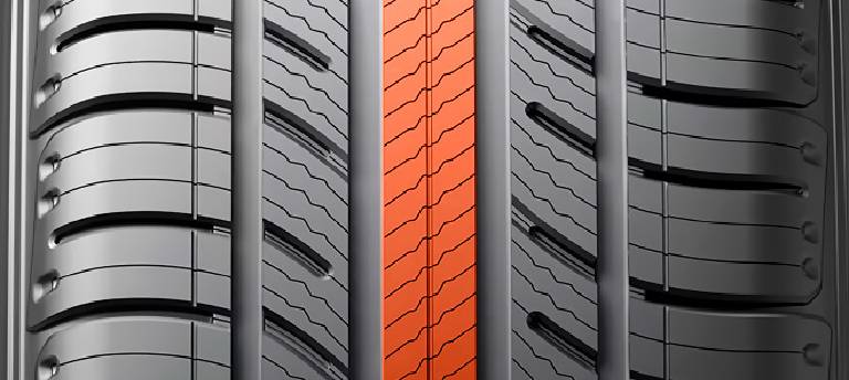 Pattern with orange color